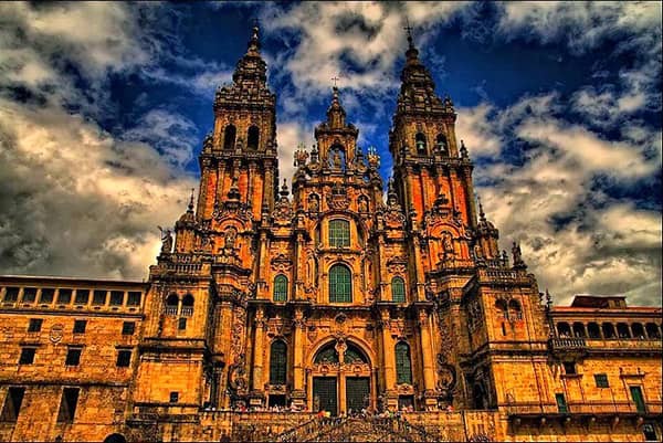 Santiago de Compostela - Katedra św. Jakuba z XI wieku