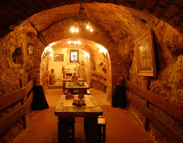 Aranda de Duero- wnętrza winnicy Bodega Cuevas