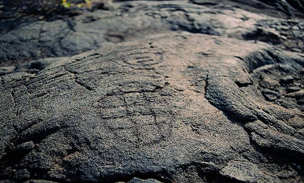 Świadectwo Bimbache- Petroglify, nierozszyfrowane pisemne świadectwa kultury Bimbache